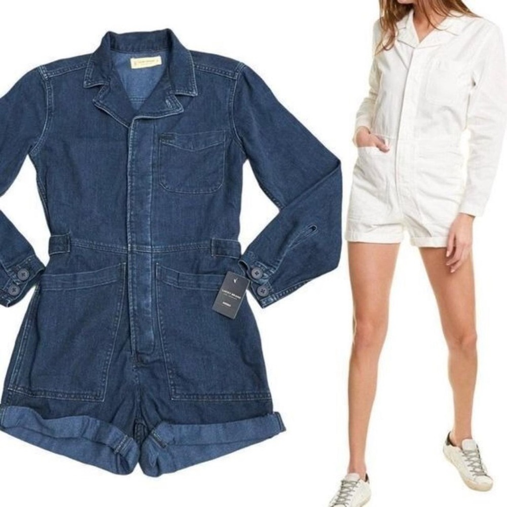 Lucky Brand NWT Denim Romper - Picture 2 of 7